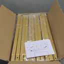 8.2FT Adjustable Backdrop Stand Kit - Square Wedding Arch & Balloon Arch for Photo Booth Background, Baby Shower, Birthday Party Decorations (Portable Frame) (Gold,8.2X 8FT)