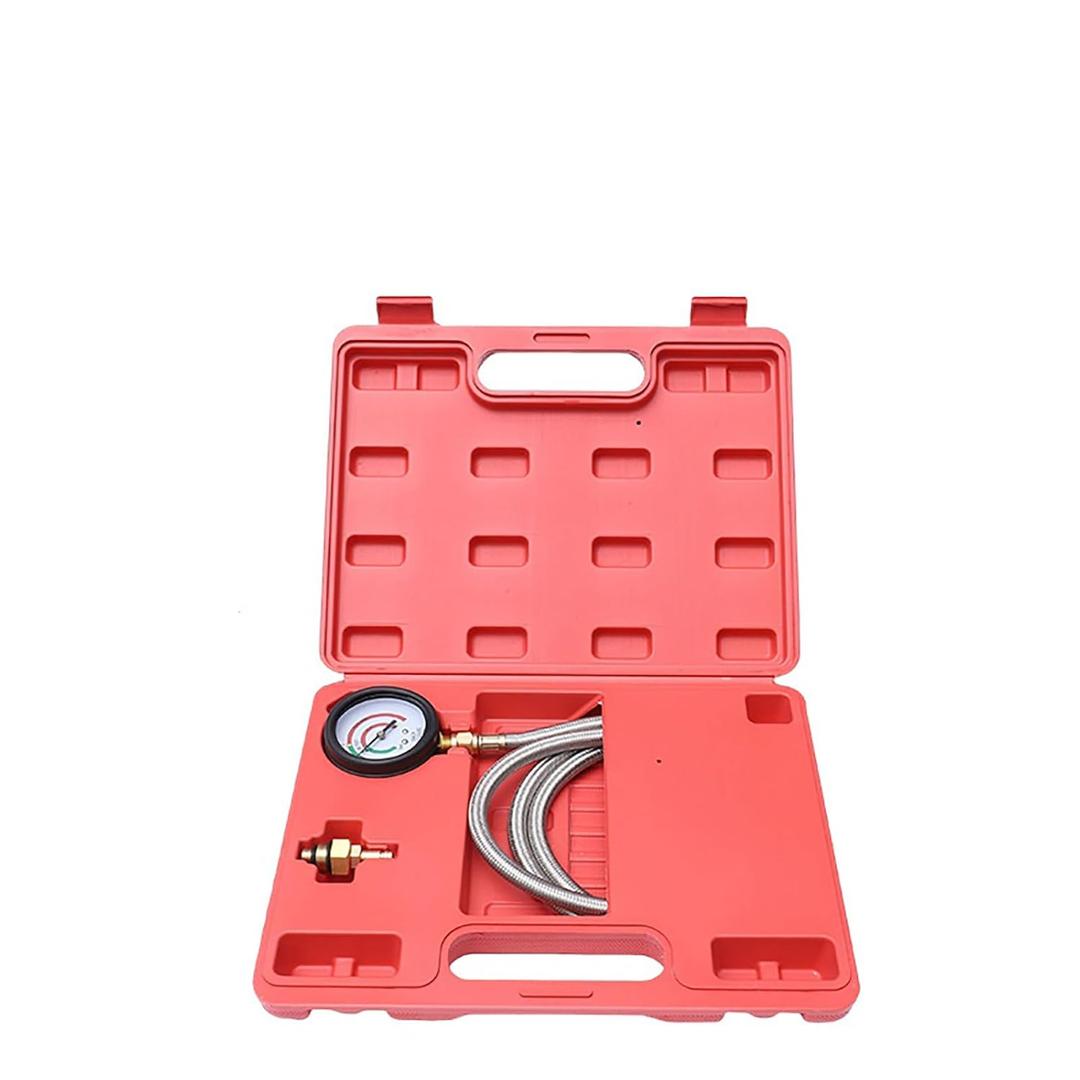 Exhaust Back Pressure Tester, Exhaust Back Pressure Gauge Kit, Professional Diesel Engine Diagnostic Tool with 6ft Hose & M12 M18 Adapter, Car Catalytic Converter Clog Tester