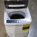 Giantex Full-Automatic Washing Machine Portable Compact 1.34 Cu.ft Laundry Washer Spin with Drain Pump, 10 programs 8 Water Level Selections with LED Display 12 Lbs Capacity