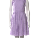 PATPAT Girls Casual Ruffle Sleeves Dresses A-line Elegant Midi Party Dress 12_13 Years Purple