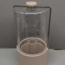 YOOLENS Toothbrush Holder with Cover 360 Rotating 4 Compartments Bathroom Toothpaste Electric Toothbrush Organizer, Light Green