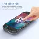 KUAINIAO Protective Case for Nintendo Switch 2 2025 with 1PC HD Scceen Protector, Switch 2 Clear Cover with Ergonomic Grip Design with Shock-Absorption and Anti-Scratch Design