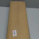 YGYQZ Wood Desk Shelf Organizer, Desk Hutch Top Only, Book Shelf for Comuputer Display Rack Storage Stand for Office, Home, Dorm (White)