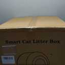 Self Cleaning Cat Litter Box: Extra Large Automatic Litter Box for Multiple Cats, Odor-Free, App-Controlled, Ambient Light Waste Disposal