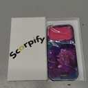 SCORPIFY for iPhone 17 Pro Case [Compatible with MagSafe] with Lilac Design, Cute Magnetic Phone Cover for Women Girls, [10FT MIL-Grade Drop Protection] Slim Shockproof Bumper with Stylish Pattern