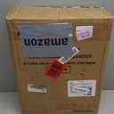 AWTATOS Shoe Rack, 6 Tier Shoe Storage Cabinet with Door, 24 Pair Shoe Organizer Shelves for Closet Hallway Bedroom Entryway, Black