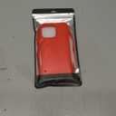 DOMAVER Case for iPhone 16 Pro Max 6.9'' Smooth Liquid Silicone Soft Gel Rubber Microfiber Lining Cushion Cover Shockproof Protective Phone Cases Compatible with iPhone 16 Pro Max - Red