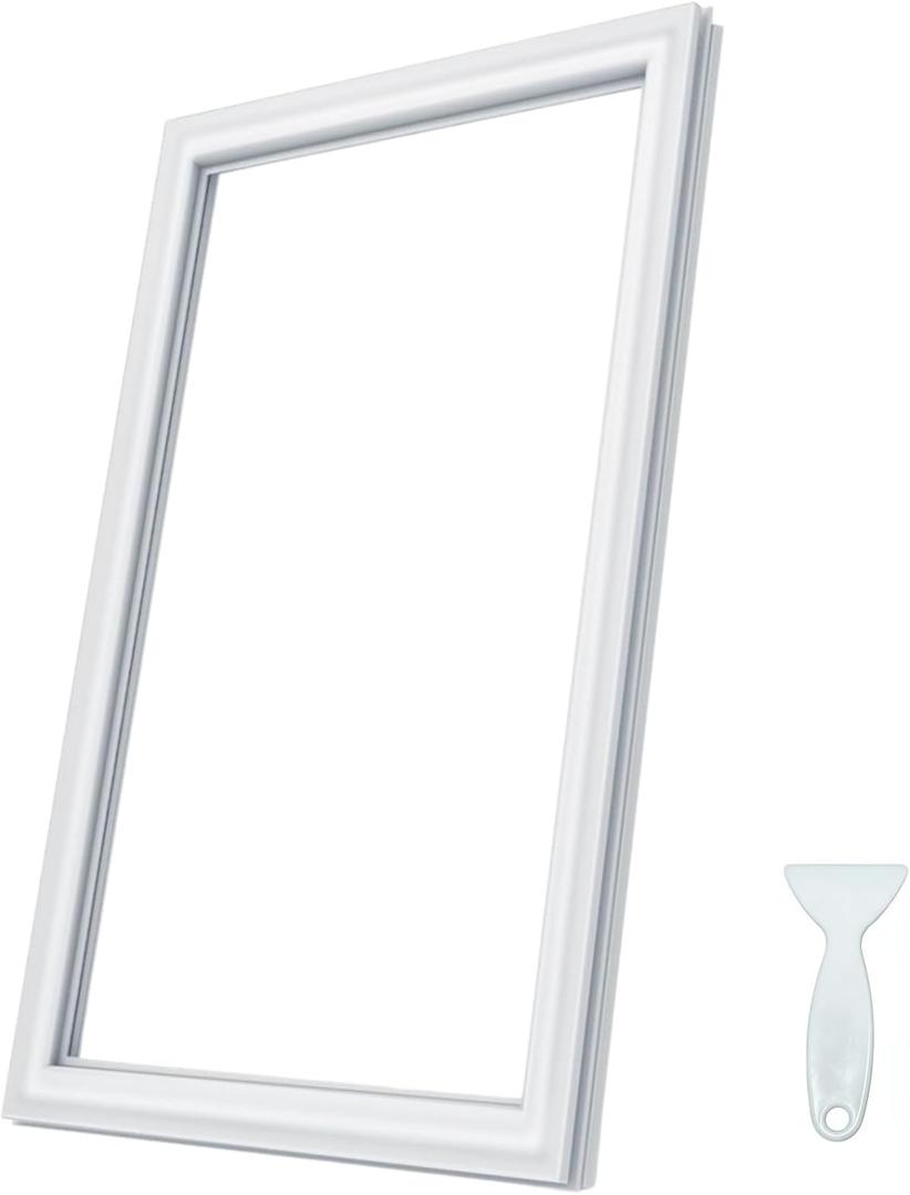 Upgraded 241872513 Refrigerator Door Seal. For Crosley Frigidaire and Kenmore refrigerators. Replaces 240514608 241872506 240370906 AP5688452 3016409 PS7784009