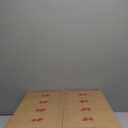 STERREN 20'' Modern Low Profile Ceiling Fan with Light, Bedroom LED Ceiling Fan with Remote Control, Bladeless Flush Mount Black Fan Lights Ceiling Fixtures for Living Room,Small Room (19.7 inch)