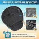 Motorcycle Seat Cushion 3D Honeycomb Motorcycle Gel Seat Cushion Petal Shape Design - Not Stuffy, Protecting Sensitive Areas, Stay Cool and Comfortable for Long Ride