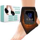 FREEZE2TRIM Vita Feet Relief Ankle Heating Pad with Vibration  Foot & Leg Relaxation Support  Cordless Portable Calf Wrap for Comfort & Recovery (One Unit)