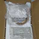 CM MZY Sputnik Flush Mount Ceiling Light, Gold Metal Flower Ceiling Light Fixtures, 3-Light Farmhouse Close to Ceiling Lamp Fixture for Bedroom Closet Kitchen Living Room Hallway(Dia 13.8")