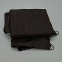 Outdoor Sun Shade Sail Rectangle Canopy Cover for Patio Garden Deck Yard (Brown)