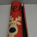 Christmas Reindeer Welcome Door Mat 30x17 Inch Christmas Moose Doormat for Indoor Outdoor Entrance Non-Slip Washable Floor Mats Winter Xmas Holiday Home Decor Rug (1'5" x 2'6" (Rectangular))