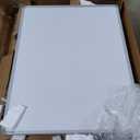 Quartet Magnetic Dry-Erase Board, 48" x 36" (4' x 3') Nano-Clean Easel Whiteboard, Double-Sided, Silver Frame (Q284836A01-R)