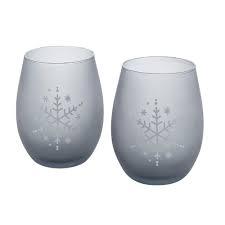 Table Tops Gallery 2 Piece Grey Snowflake