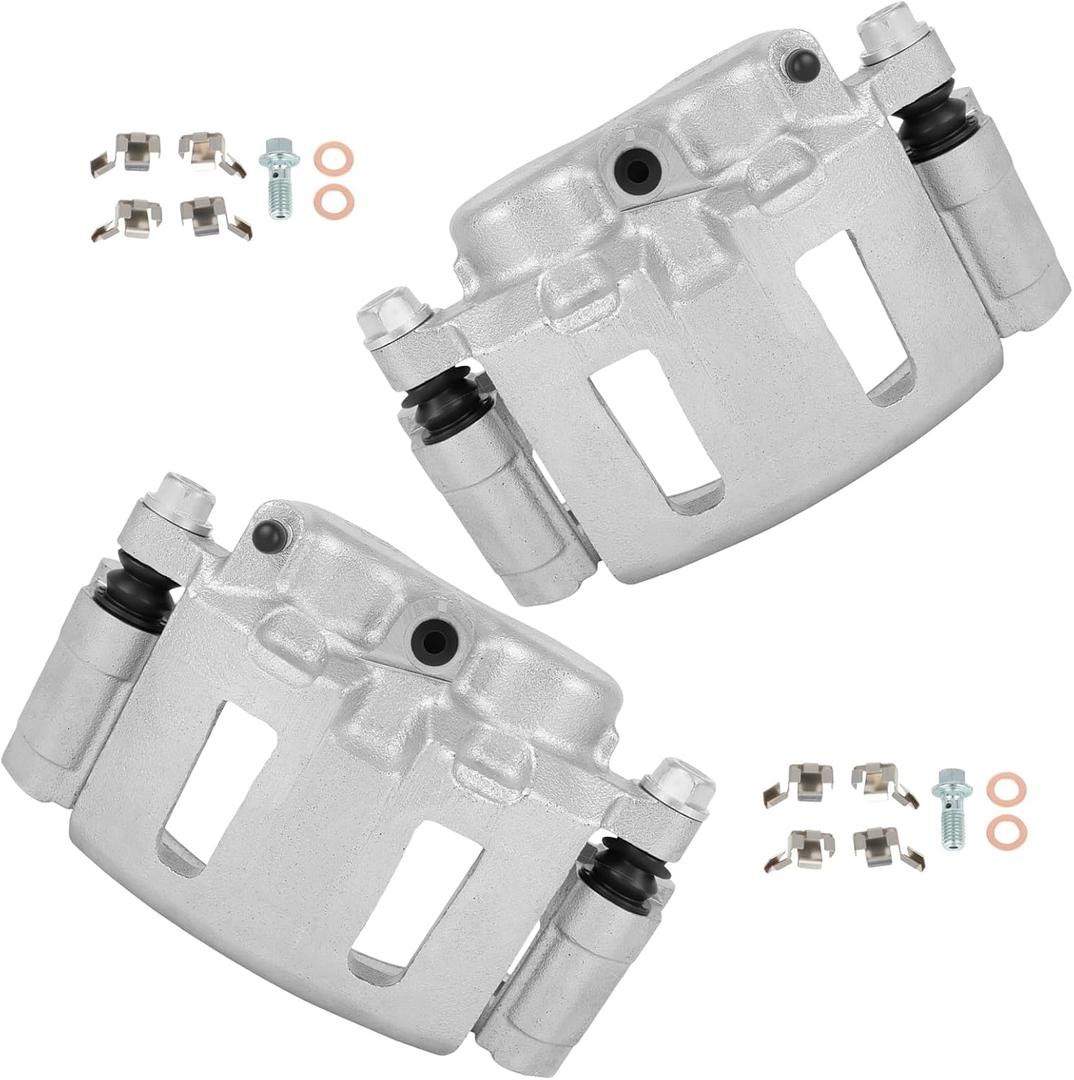 cciyu 18B4695 18B4694 Front Left & Right Brake Calipers With Bracket For Chevy For Blazer/For S10,For GMC For Jimmy/For Sonoma,For Isuzu For Hombre,For Oldsmobile For Bravada