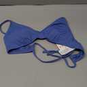 Roxy Women's Bikini Top  UPF 50+, Quick-Dry, Removable Pads, Swimsuit Top, Surf & Beachwear (Medium, Dutch Blue)