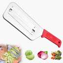 Dual Blade Julienne Cutter, Stainless Steel Shredder Knife, Multifunctional Vegetable Cutter, Sharp Blades Durable Julienne Cutter, Easy to Clean