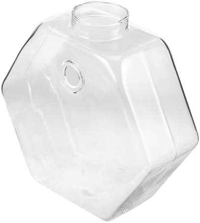 2 Piece Hanging Wall Vases for Plants Glass Planter for Hydroponics Space-Saving Decor for Home and Office Unique Wall Accent for Indoor Gardening Hexagonal 2 Piece Hanging Wall Vases for Plants Glass Planter for Hydroponics Space-Saving Decor for Home and Office Unique Wall Accent for Indoor Gardening Hexagonal