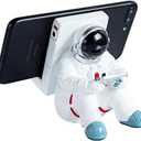 Phone Holder for Desk, Creative Astronaut Cell Phone Stand Tablets Phone Holder Phone Supporter for iPhone, Ipad, Samsung Phone (A)