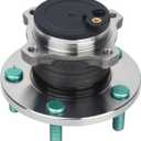 KUSATEC 512347 Rear Wheel Bearing Hub Assembly for 2004-2013 Mazda 3 2009-2013 Mazda 3 Sport 2006-2017 Mazda 5, 5 Lug w/ABS