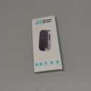 COMSOON Bluetooth Receiver for Car, Noise Cancelling 3.5mm AUX Bluetooth Car Adapter, Wireless Audio Receiver for Home Stereo/Wired Headphones, Hands-Free Call, 16H Battery Life - Black+Silver