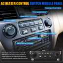 Climate Control Module AC Climate Control Panel compatible with 2001 2002 Honda Accord Replace 79600-S84-A21ZA