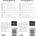 Waterman Black Medium Point Ballpoint Pen Refill (2 Pack)