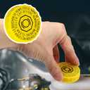 Msyuusr 1PCS Brake Master Cylinder Reservoir Cap, Replacement OEM# 4683656AB, Brake Fluid Cap Replacement, Brake Master Cylinder Reservoir Cap for Jeep Wrangler (Yellow