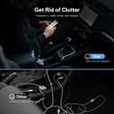 69W Retractable USB C Car Charger - Fast Charging Adapter for iPhone 17/17 Pro Max/16/15/14/13/12, Samsung S25 - Car Accessories, Travel Essentials, Ideal Gifts for Men & Women