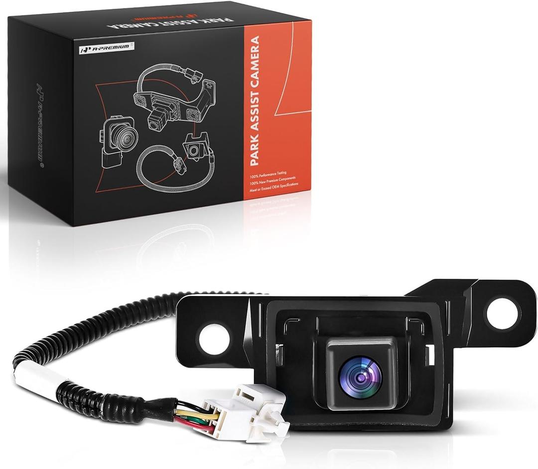 A-Premium Park Assist Camera Rear View Backup Reverse Camera Compatible with Select Lexus Models - 2007-2009 RX350, 2007-2008 RX400h - Replace# 8679048061