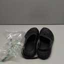 BULLIANT Men Clogs,Comfortable Mules Sandals for Men Women Cushioned Footbed Arch Support-EVA Ligthweight (Black6549)