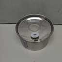 Cat Water Fountain Stainless Steel: 2.2 L Cat Fountain for Drinking - Automatic Pet Water Fountain for Cats Inside - Metal Cat Dog Water Dispenser Bowl with Faucet Water Level Window Ultra Quiet Pump