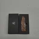 Best Dad Ever Folding Pocket Knife - (Wood Handle)