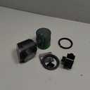 Automatic Fish Feeder for Aquarium, Auto Fish Food Dispenser with Timer and Feeding Ring, Moisture-Proof, Smart Fish Tank Vacation Feeder with 2 AAA Batteries (Black)