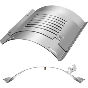 PB1230 Flame Broiler, Flame Broiler Slide Cover and Bottom Kit for Pit Boss 1230 Pellet/Gas Combo Grill, Compatible with PB1230CC, PB1100PSC2, PB550G, Grill Replacement Parts for Pellet Smoker