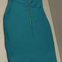 Houstil Women's V Neck Halter Fishtail Bandage Bodycon Dress Party, XL