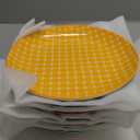 DOWAN 8.5" Salad Plates Set of 6, Ceramic Dessert Plate for Appetizer, Sushi, Microwave, Oven & Dishwasher Safe, Colorful Design Perfect for Party, Wedding, Birthday, Mothers Day Gifts