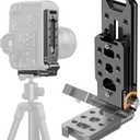 Foldable DSLR Camera L Bracket - Arca Base Universal Vertical Camera Mount Horizontal Switching Tripod Quick Release Plate Compatible with Canon Nikon Sony Fujifilm DJI Ronin Osmo Stabilizer Monopod