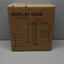 Kabinka Graded Card Storage Box with Display Window for PSA/CGC Holder, TSA Combination Lock Trading Deck Case for Sports Cards, Storage Slab Case with 6+2 EVA Dividers for MTG/TCGs(Black)