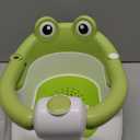 Baby Bath Seat for Babies 6 Months & up Non-Slip Toddler Bath Seats for Sitting Up Infant Bathtub Chair with Suction Cups and Soft Cushion for Baby Shower Tub Seat (Green)