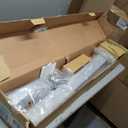 Brinks Commercial Rim Panic Exit Device with Storeroom Lever Trim, Aluminum - UL Listed Emergency Exit Hardware for Businesses