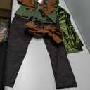 ReliBeauty Kids Archer Costume Boys Girls Hunter Costume with Cape, Green, Size 160