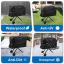 Intetiow Griddle Cover for Blackstone 22 in Griddle with Hood and Stand, for Blackstone Adventure Ready 17 and 22'' 1891 1935 1939 1967 2020 2341 2350, Heavy Duty Waterproof and UV Resistant