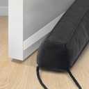 Comfyanno 36 Weighted Under Door Draft Stopper, Fits Front, Bedroom, Interior Door, Easy to Install, Block Cold Air Draft from Bottom Door, 2.2lb, Fits Door Gap up to 3, Black