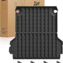3W Truck Bed Mat Compatible with 2022-2025 2026 Ford Maverick Gas & Hybrid Car Accessories Vehicle Perfectly Flush All Weather Protection TPE Heavy Duty Pickup Car Bed Cargo Mat