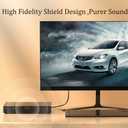 2 x CHOSEAL 2RCA to 3.5mm Cable,3.3FT RCA Audio Jack Adapter Cord RCA Y Splitter Connector for Phone Speaker MP3 Tablet