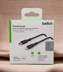 Belkin - BOOST↑CHARGE Braided USB-C 2.0, Fast Charging Cable 100W for iPhone, iPad, MacBook, Samsung, Nintendo Switch 2 & More - Black Belkin - BOOST↑CHARGE Braided USB-C 2.0, Fast Charging Cable 100W for iPhone, iPad, MacBook, Samsung, Nintendo Switch 2 & More - Black