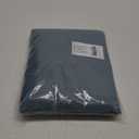 NICETOWN Greyish Blue Blackout Curtains Panels for Window, Thermal Insulated Rod Pocket Blackout Drapes/Draperies for Living Room (2 Panels, W42 x L48 inches)